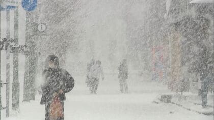 北海道で大雪や吹雪続く 豪雪地帯の倶知安町で北海道最多の積雪122