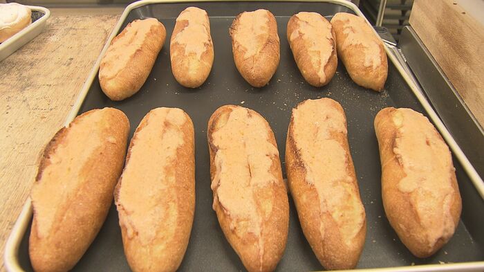 焼きたての明太子フランス