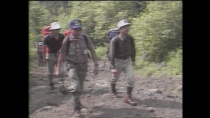 昭和63(1988)年8月 富士山須走口五合目付近