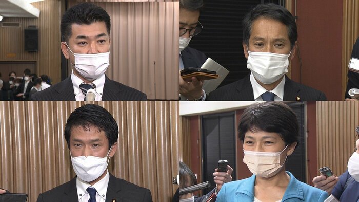 出馬を検討している4人