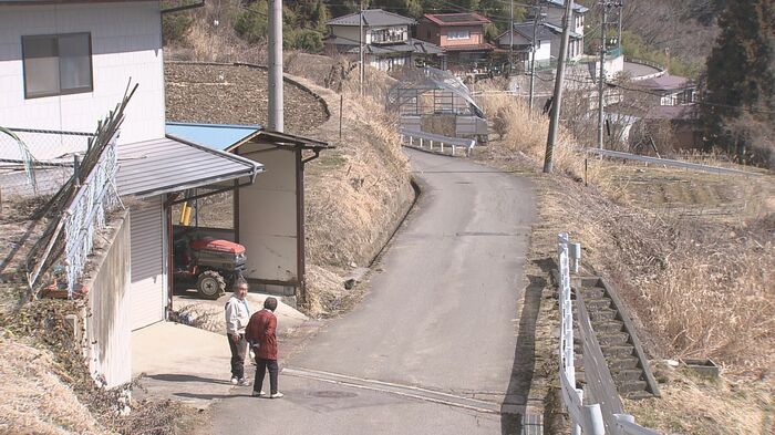 芋井地区の高齢化率は46.8%