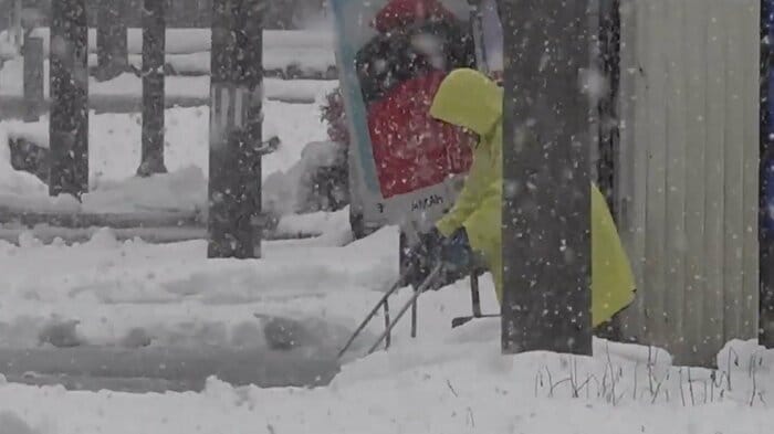 新潟・魚沼市では11月19日、氷点下0.1度まで下がった