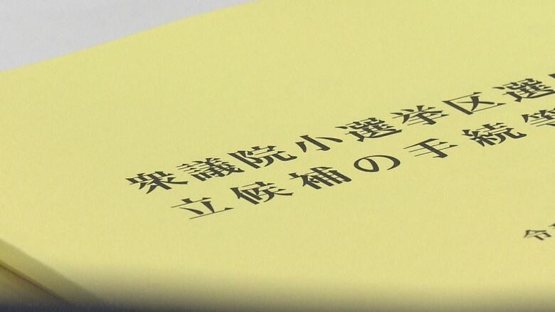 【衆院選】長野県内5つの小選挙区　立候補手続き説明会に17派が出席｜FNNプライムオンライン