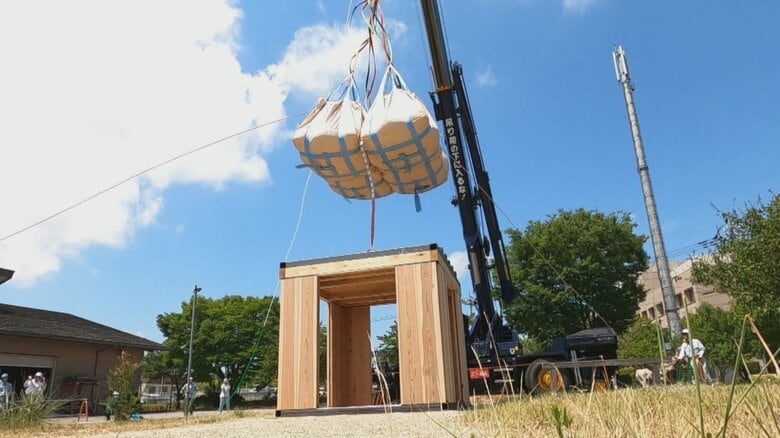 まさかの失敗から4カ月…「成功です！」木質耐震シェルターの実験　失敗で10キロ痩せた末に掴んだ成功｜FNNプライムオンライン