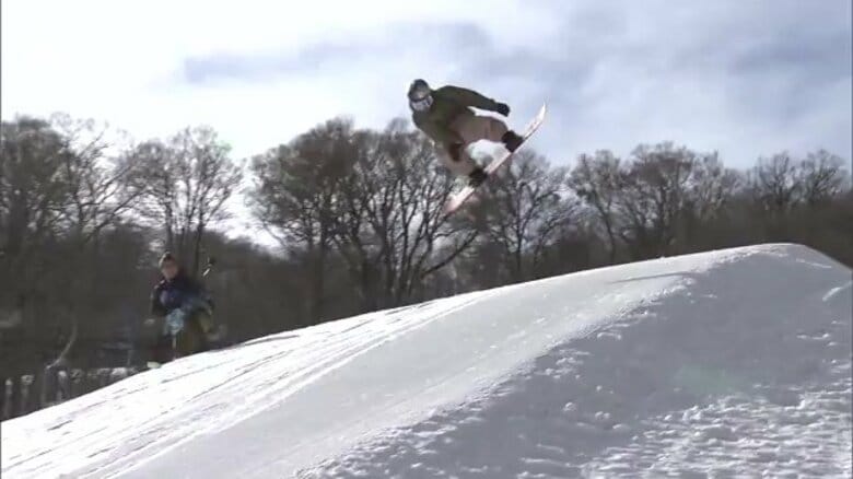 世界が注目する“スピンマスター”　スノーボード・荻原大翔　「ミラノオリンピックで金メダルを取れるように」福島の専用コースで強化合宿<br />｜FNNプライムオンライン