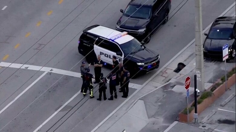 米・フロリダビーチで祝日に銃撃事件　子ども4人を含む9人がケガ｜FNNプライムオンライン