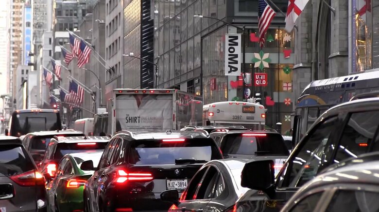 【追跡】「コロナより悪い」NYで“渋滞税”導入の落とし穴とは？鉄道の“全車両に警察官配置”…治安悪化に老朽化問題　トランプ氏の動き注目「最初の1週間で廃止する」｜FNNプライムオンライン