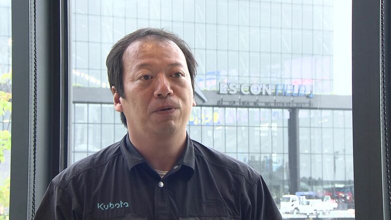 クボタ 野上哲也さん