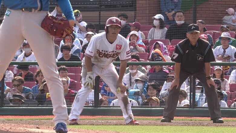 初の盗塁王を獲得した小深田大翔