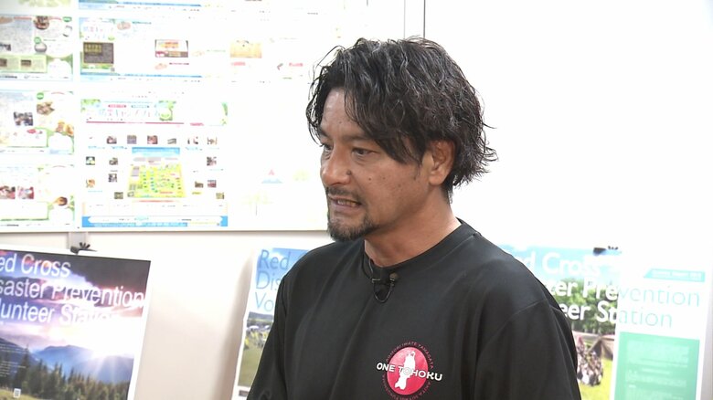 日赤東北看護大介護福祉短大部（秋田市）の及川真一さん