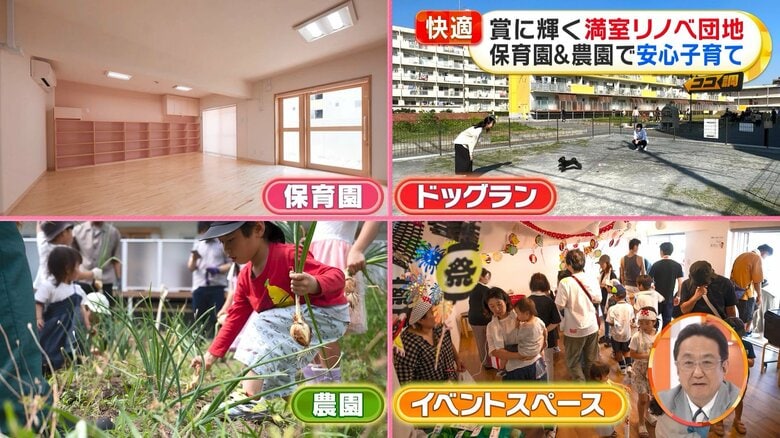 「ハラッパ団地」は子育てしやすい環境を整え