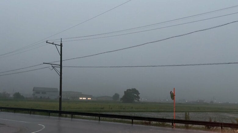 石川・中能登町　27日午前5時半