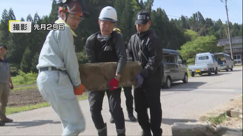 のと復耕ラボのボランティアの様子