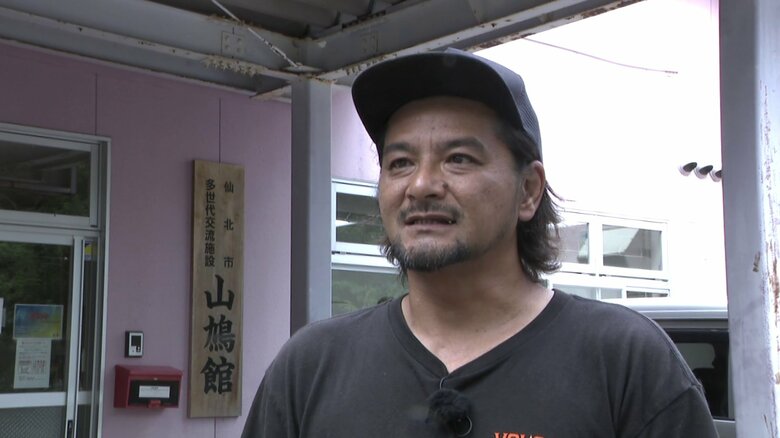 必要なものを「自分で選べる形が重要だと思う」と話す日赤東北看護大短大の及川真一さん