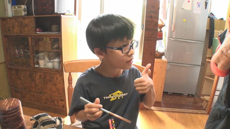 浅井さんの孫・斗夢くん