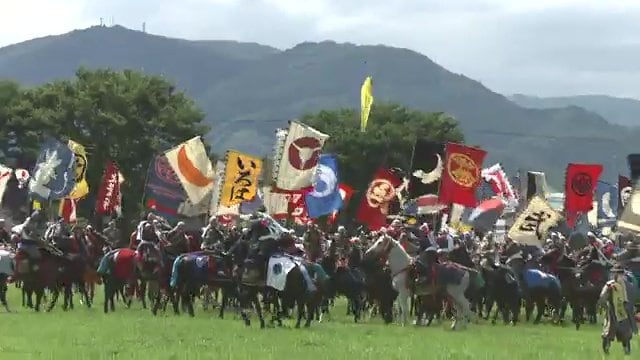 相馬野馬追のメイン　神旗争奪戦