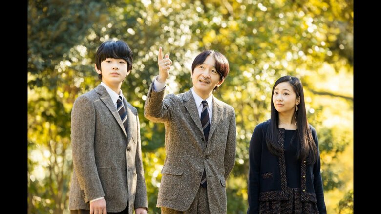 去年11月12日撮影 宮内庁提供