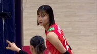 【第2セット速報】チーム最年長35歳と最年少20歳が2枚替えコートイン【バレーボールアジア選手権 日本×香港】