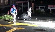 県道交差点で６０代の女性が車にはねられ重傷　ひき逃げ容疑で男を逮捕　広島市安佐北区