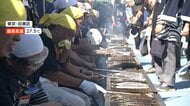 サンマ、マツタケ“秋の味覚”を堪能　3連休中日は秋空広がり行楽日和　西日本では真夏日も
