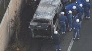 九州自動車道下りで車炎上「人が乗っていてぐったり」運転席に1人取り残される　一部区間で通行止め　福岡・久留米市