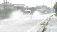 千葉で再び道路冠水　墓に浸水、土砂崩れも…各地で被害　館山市では24時間降水量が観測史上最多に
