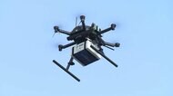 ドローンでフードデリバリー 有人エリアで実証実験