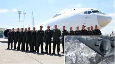 米戦略核兵器部隊が今だから見せたいE-6B戦略核ミサイル発射指揮機。でも、誰に?