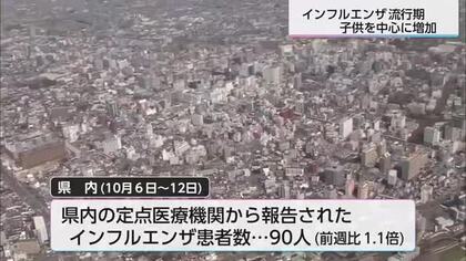 宮崎県内のインフルエンザ患者　子供を中心に増加　延岡市の小学校で４クラスが学級閉鎖