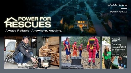 能登半島地震から1年 EcoFlow 災害支援活動によりポータブル電源とソーラーパネルを提供