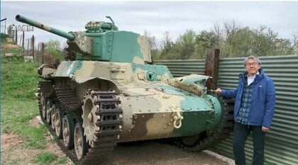 九七式中戦車改が帰って来た！防衛技術博物館の建設目指す男性の野望　過去には国産・九五式軽戦車の帰還や“くろがね四起”の復元に尽力