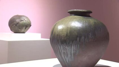 「壺に、ツボる」越前焼、アジア、ヨーロッパなどの壺90点やその文化を紹介　越前町の福井県陶芸館で企画展