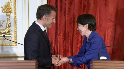 日仏首脳が経済安全保障で連携強化の共同声明　ホルムズ海峡の安全航行やレアアースの供給態勢強化などで協力