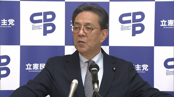 立憲民主党　水岡代表