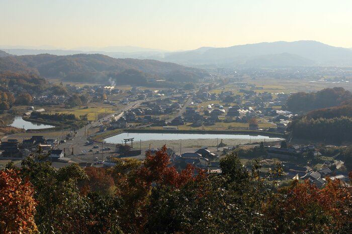 竜王山陣から南西の景色