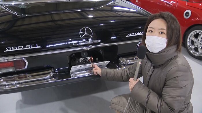 1970年製のベンツを“EV化”