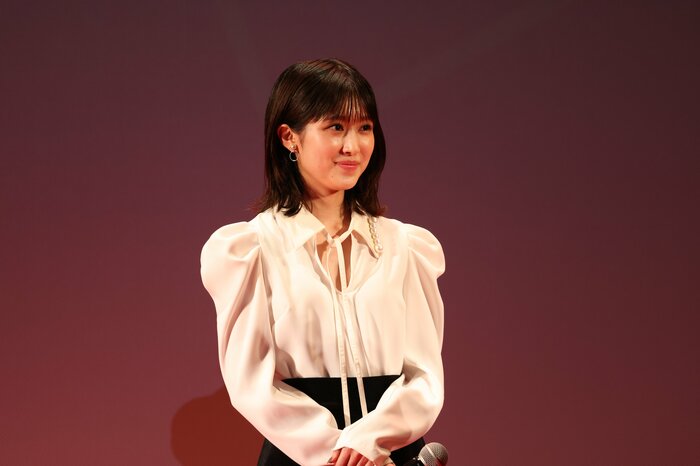 TikTok TOHO Film Festival 2022 授賞式に出席した福本莉子さん