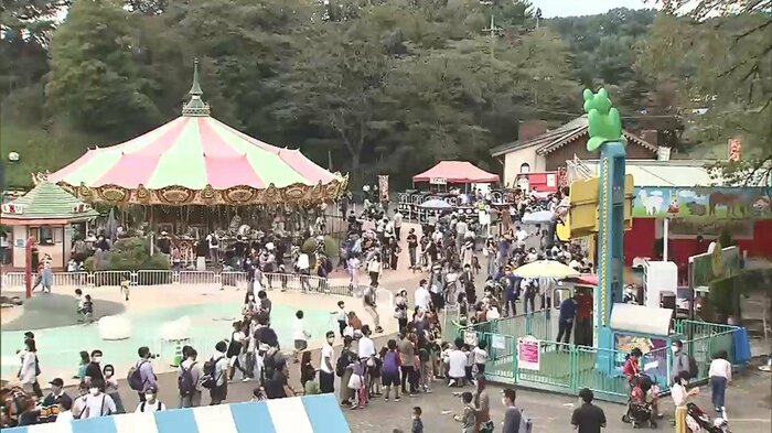 4連休は人出が戻った