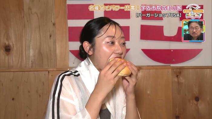 おおいた和牛100%のバーガー