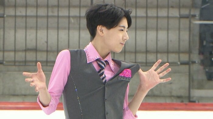 ノーミスでフィニッシュした西野のショート