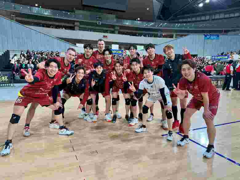 【バレー天皇杯】ヴォレアス北海道、王者サントリーを撃破し初の天皇杯4強入り！｜FNNプライムオンライン