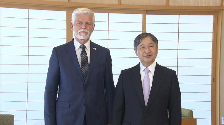 天皇陛下がチェコ大統領と面会　広島訪問に謝意…作曲家「ドボルザーク」の話題も｜FNNプライムオンライン