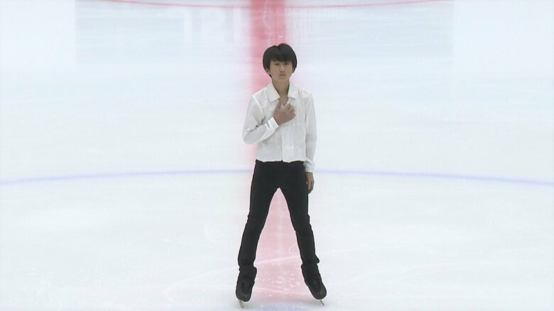 ジュニア男子で優勝した岡本和彩