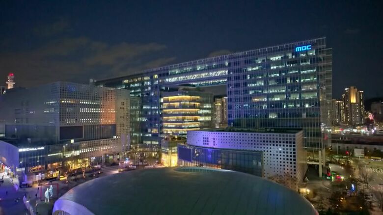 MBCの局舎はフジテレビを参考にしたという