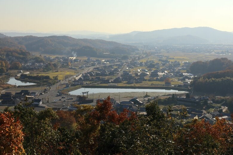 竜王山陣から南西の景色