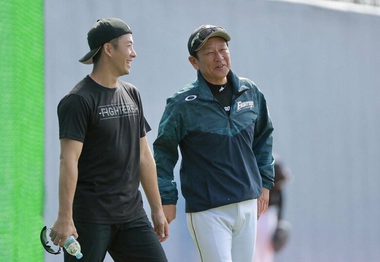 栗山監督の人間性からは見習うことがたくさんあると話した（本人インスタグラムより）