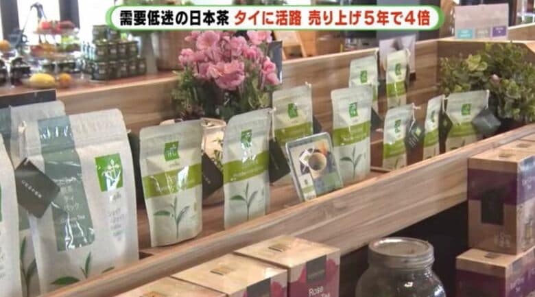 タイでの売上は5年で4倍に