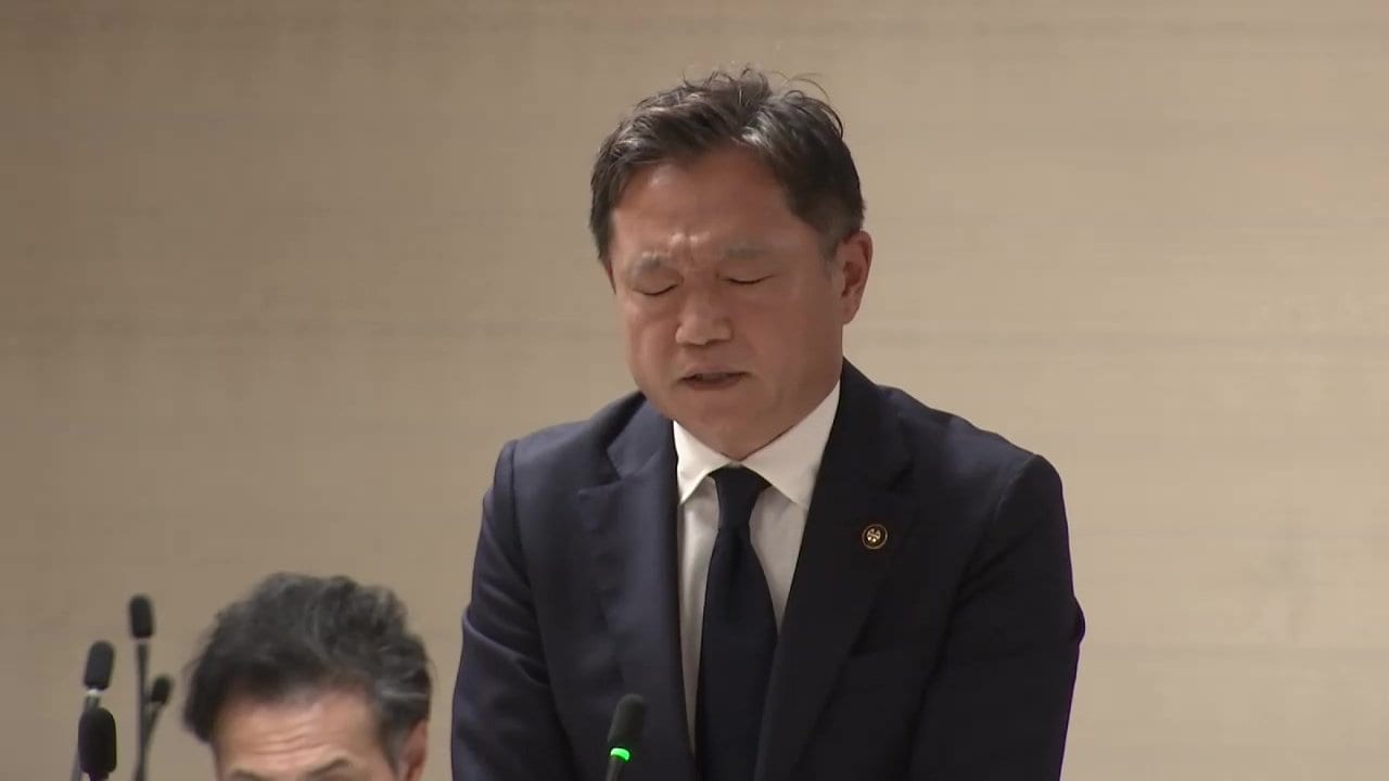 盛岡市長が議会に陳謝、大雨対応で登庁せず　1400万円余りの生活保護費不正受給でも陳謝　岩手県盛岡市
