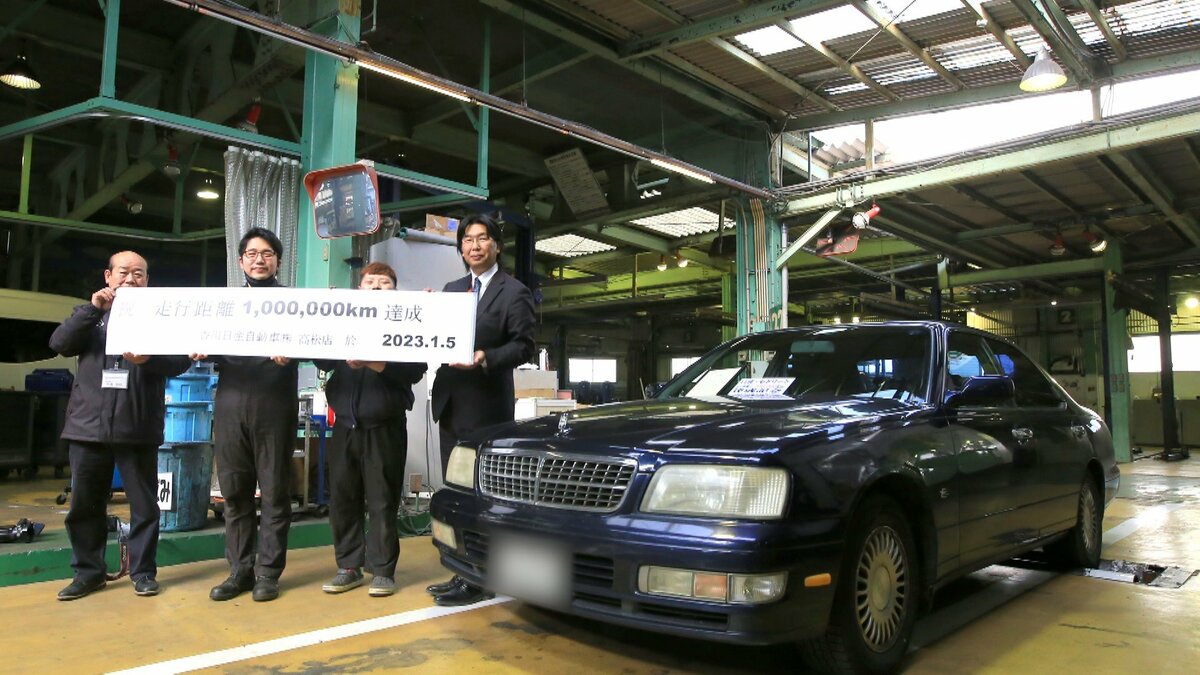地球25周分】愛車で走行距離100万キロ達成! オーナーは鉄道カメラマン 地球25周分】愛車で走行距離100万キロ達成! オーナーは鉄道カメラマン