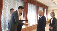 「金を残したってしかたがございませんのでね」4億円を大阪市に寄付　80代夫婦に感謝状　万博跡地に”巨大ミャクミャク立像”を建設してほしい　市長「思いを尊重して活用する」